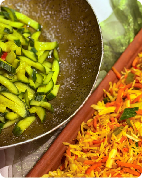 Indisch dinerbuffet